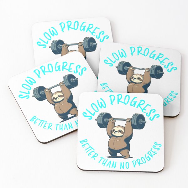 Item preview, The gym going Sloth designed and sold by adrian noble.