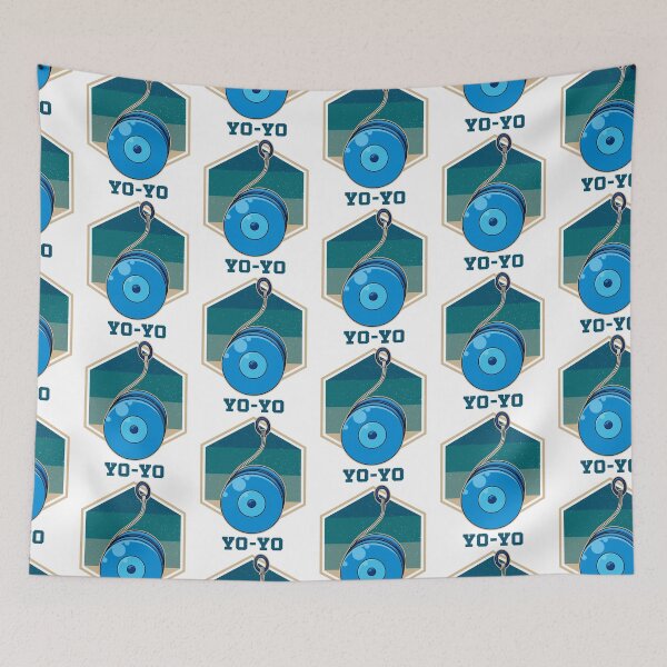 Item preview, Retro yoyo world, nostalgic art designed and sold by Design_for_merch.