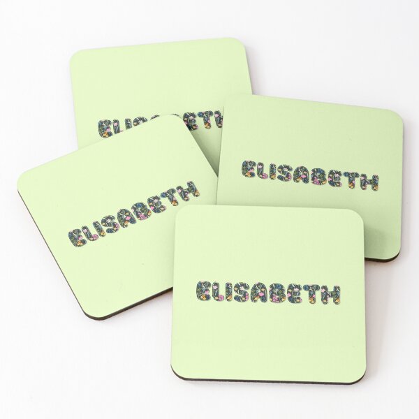 Item preview, Elisabeth name, Elisabeth go green! designed and sold by Danylo Mikhnievych.