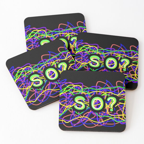 Item preview, SO? (Rainbow) designed and sold by DancingCreek.