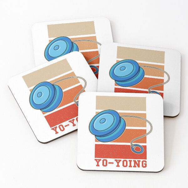 Item preview, Retro yoyo world, nostalgic art designed and sold by Design_for_merch.