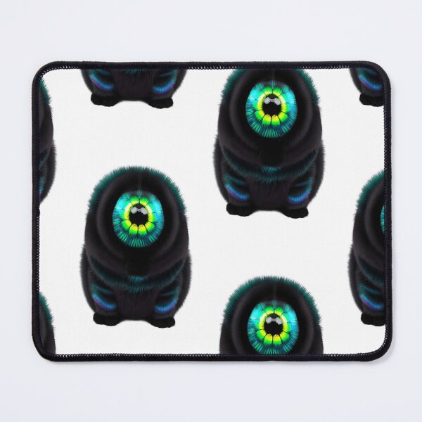 Item preview, Weird strange fluffy alien with one large eye designed and sold by rockate.