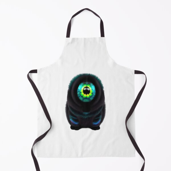 Item preview, Weird strange fluffy alien with one large eye designed and sold by rockate.