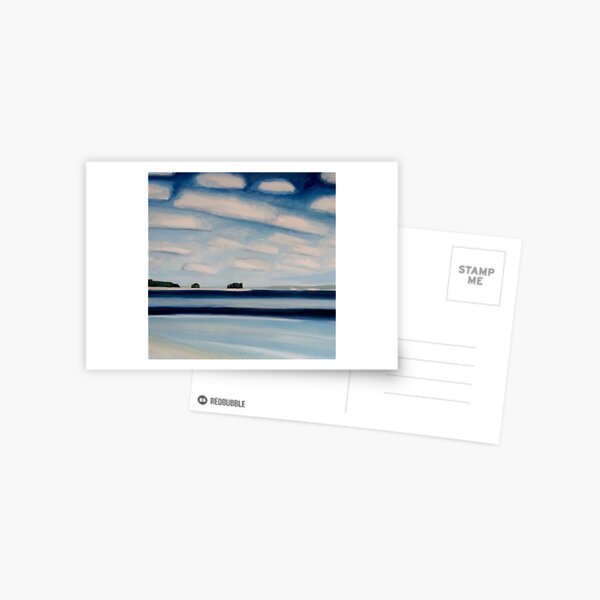 CLOUDS OVER THE BAY Postcard