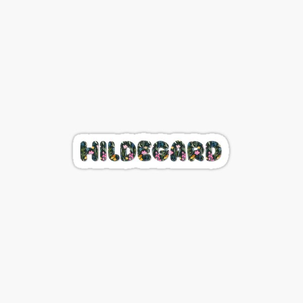 Vista previa del artículo con la obra «Nombre de Hildegard, ¡Hildegard se vuelve verde!», diseñado y vendido por Danylo Mikhnievych.