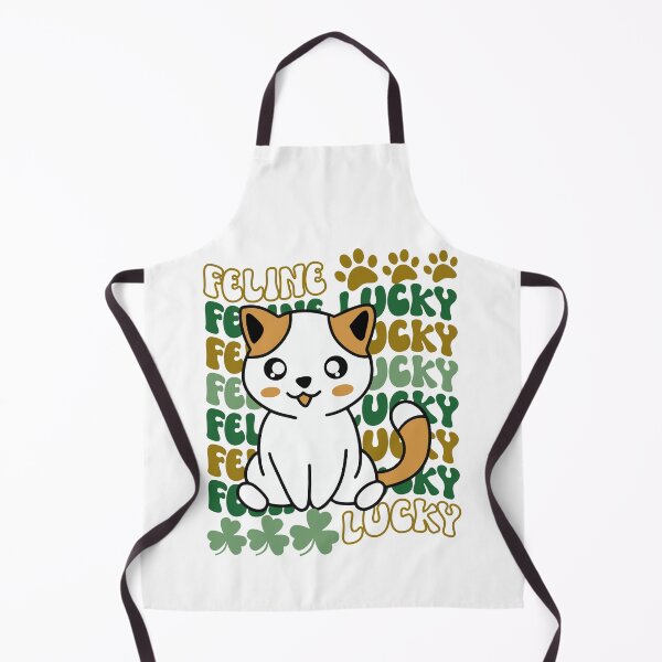 Item preview, Feline Lucky St. Patrick's Day Cute and Funny Lucky Cat designed and sold by PearlMoonGrapes.
