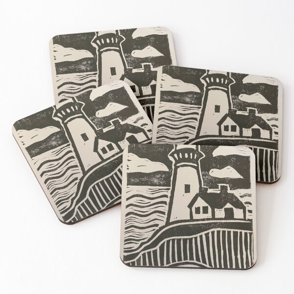Item preview, Lighthouse and Water Print designed and sold by lizzythelizard1.