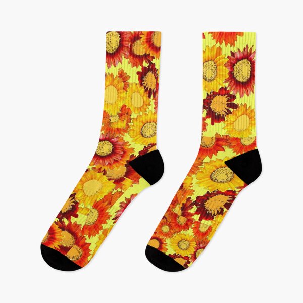 Item preview, MIXED SUNFLOWER PATTERNS ABSTRACT ART designed and sold by sharlesart.