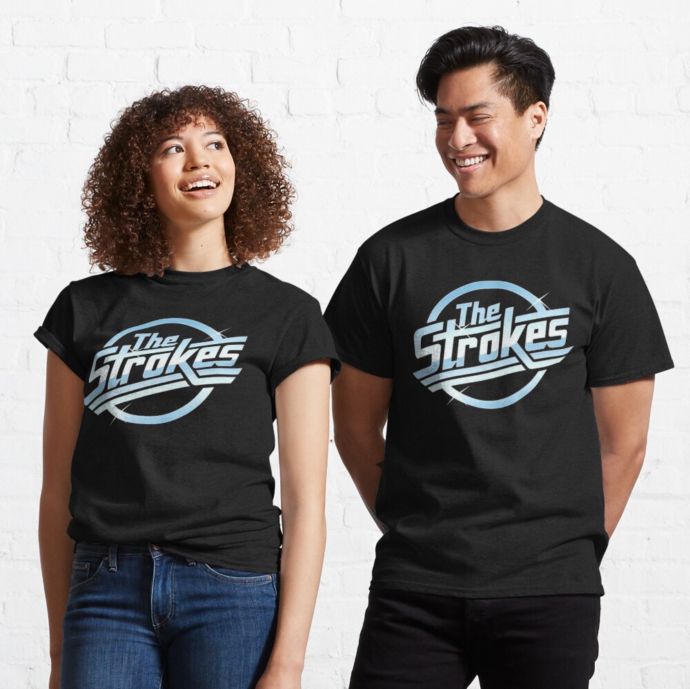 Discover The Strokes Logo Classic T-Shirt