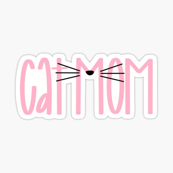 Item preview, Cat Mom designed and sold by QuartzLettering.