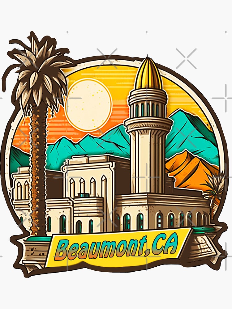 Beaumont California Sticker