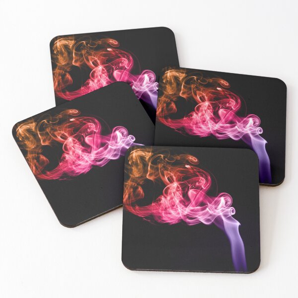 Item preview, Abstract rainbow smoke art designed and sold by jammysam1680.