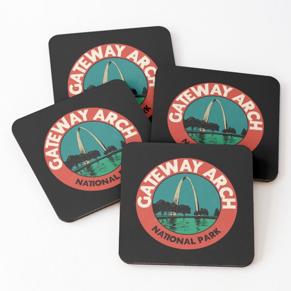 Item preview, Retro Gateway Arch National Park designed and sold by HalpinDesign.