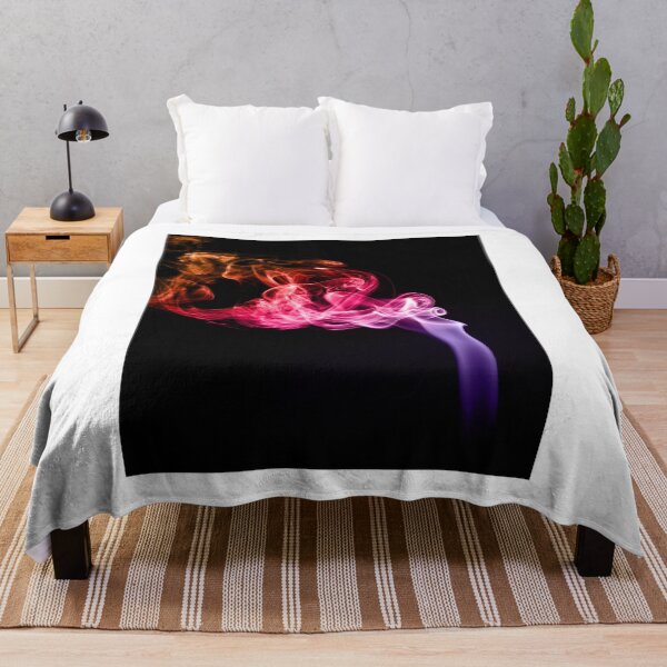 Item preview, Abstract rainbow smoke art designed and sold by jammysam1680.
