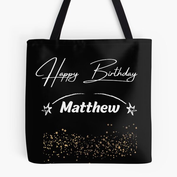 Item preview, Happy Birthday Matthew designed and sold by KMRmerchDesigns.
