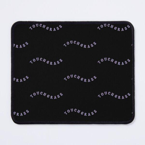 Item preview, Touch grass text wave lavender designed and sold by modeTRIP.