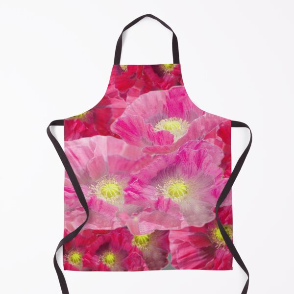 Artikelvorschau, PINK-ROT FUCHSIA GARTENMOHNMUSTER ART entworfen und verkauft von sharlesart.
