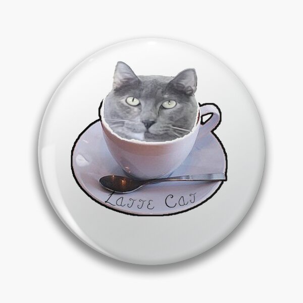 Item preview, Latte Cat designed and sold by NotBadDesigns.