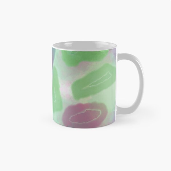 Item preview, Abstract random geometrical shapes green neon seamless pattern designed and sold by chuckletuckle.