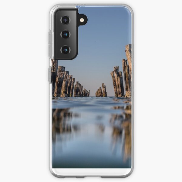 Clifton Springs Jetty Reflection Samsung Galaxy Soft Case