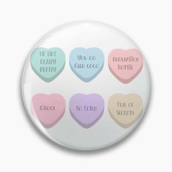 Item preview, Mean girls candy hearts valentine’s day designed and sold by bcbayay designs.