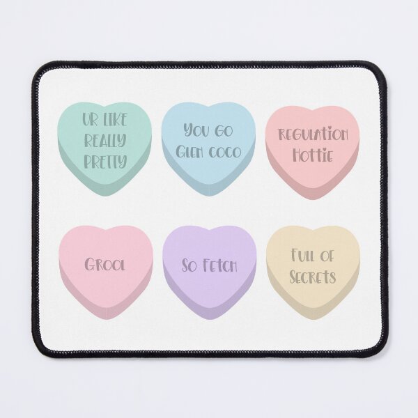Item preview, Mean girls candy hearts valentine’s day designed and sold by bcbayay designs.