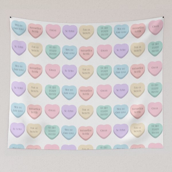 Item preview, Mean girls candy hearts valentine’s day designed and sold by bcbayay designs.