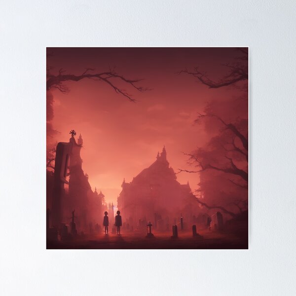 Item preview, Spooky graveyard designed and sold by Metaverse8.