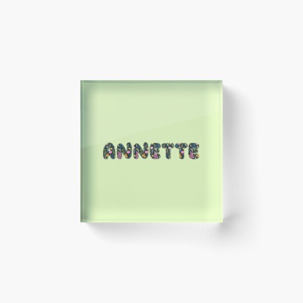 Item preview, Annette name, Annette go green! designed and sold by Danylo Mikhnievych.