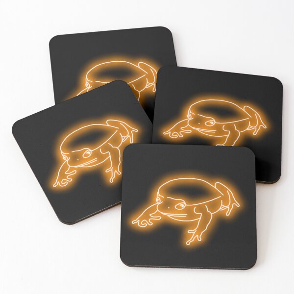 Item preview, Neon Frog - Orange designed and sold by Shadarinth.