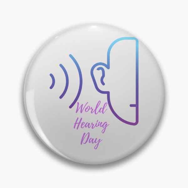 Item preview, World Hearing Day designed and sold by Simo0455.