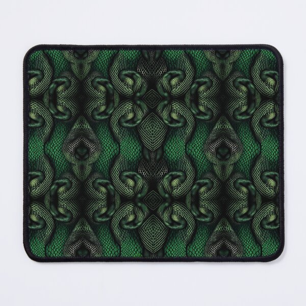 Item preview, Green and Black snake skin clothing selection for the very best in unique or custom Design, Leggings, T shirt, Women's Snakeskin Clothes designed and sold by deluxelion.