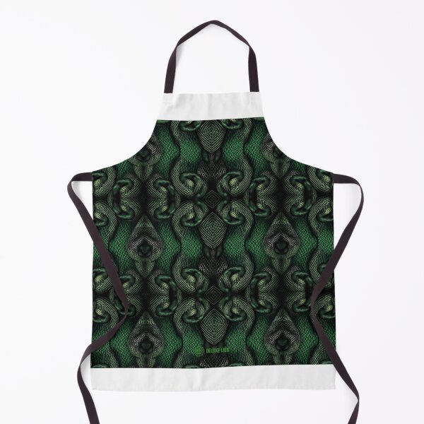 Item preview, Green and Black snake skin clothing selection for the very best in unique or custom Design, Leggings, T shirt, Women's Snakeskin Clothes  designed and sold by deluxelion.