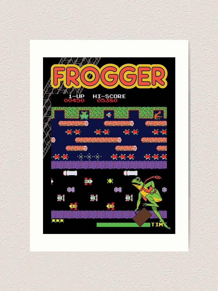 Frogger the Classic Arcade Video Game 