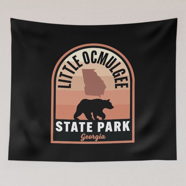 Item preview, Little Ocmulgee State Park GA Bear designed and sold by HalpinDesign.