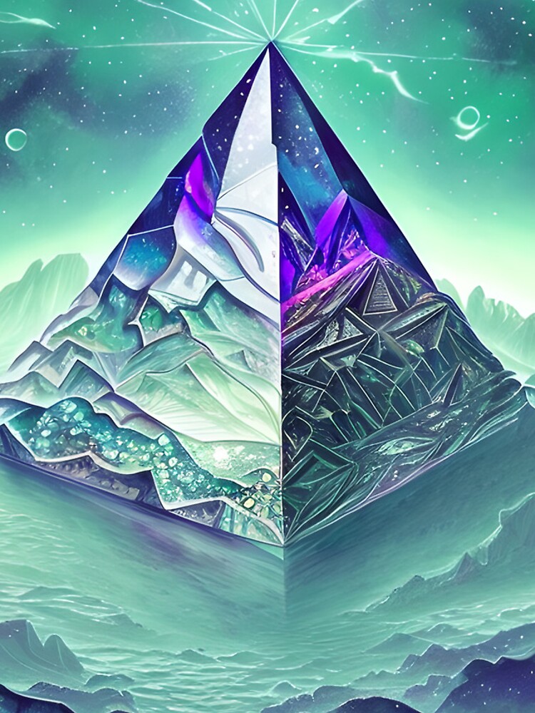 Thumbnail 4 of 4, iPhone Case, Crystal Pyramid designed and sold by deecdee.