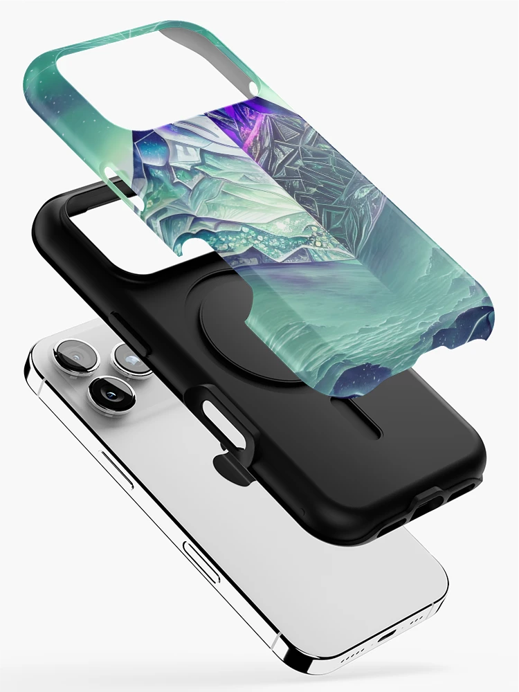 Thumbnail 2 of 4, iPhone Case, Crystal Pyramid designed and sold by Poetic Patterns Studio.