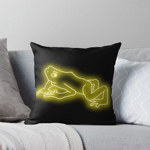 Item preview, Neon Frog - Yellow designed and sold by Shadarinth.