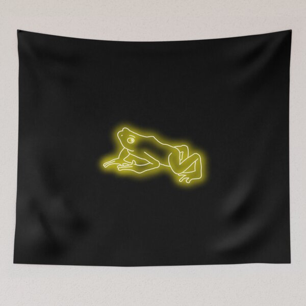 Item preview, Neon Frog - Yellow designed and sold by Shadarinth.