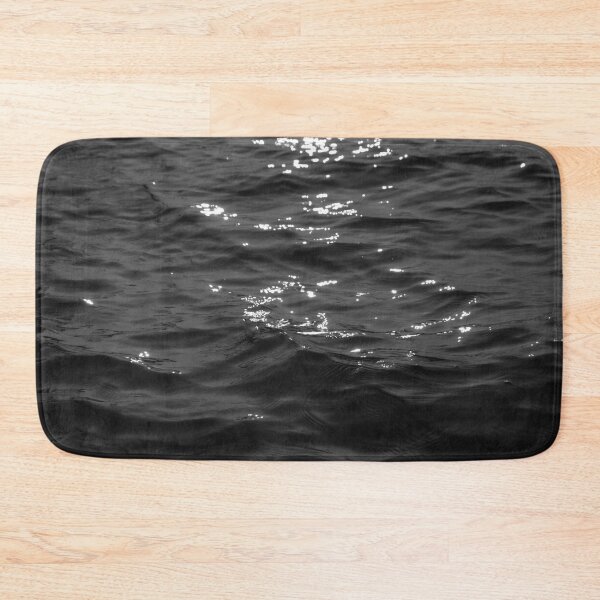Item preview, Sunlight on Dark Waves, Black and White designed and sold by Reynareyna.