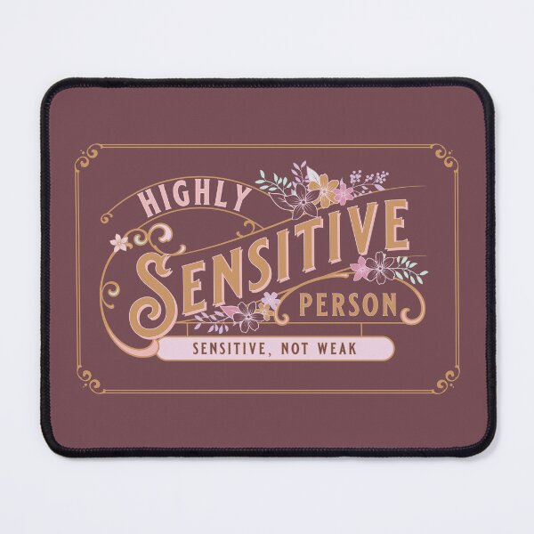 Item preview, Highly Sensitive Person Vintage Art Nouveau Look Design designed and sold by TheMurphyGirl.