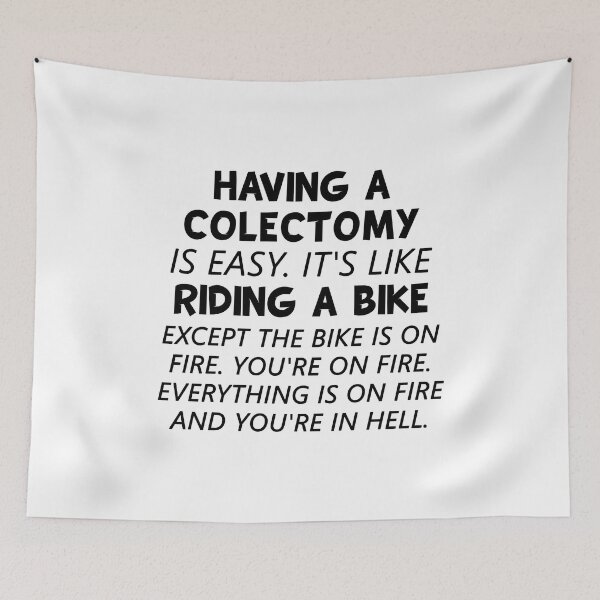 Item preview, Having A Colectomy Is Easy. It's Like Riding A Bike - Colectomy designed and sold by T-shirt For You.