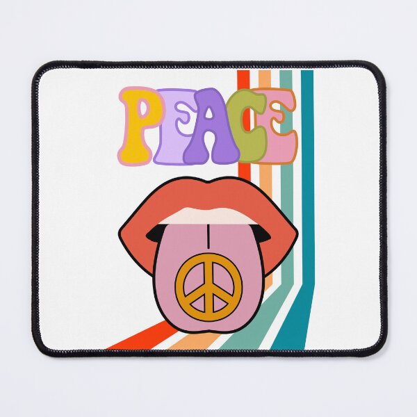 Item preview, Peace Tattoo Tongue designed and sold by HatzicTshirts.