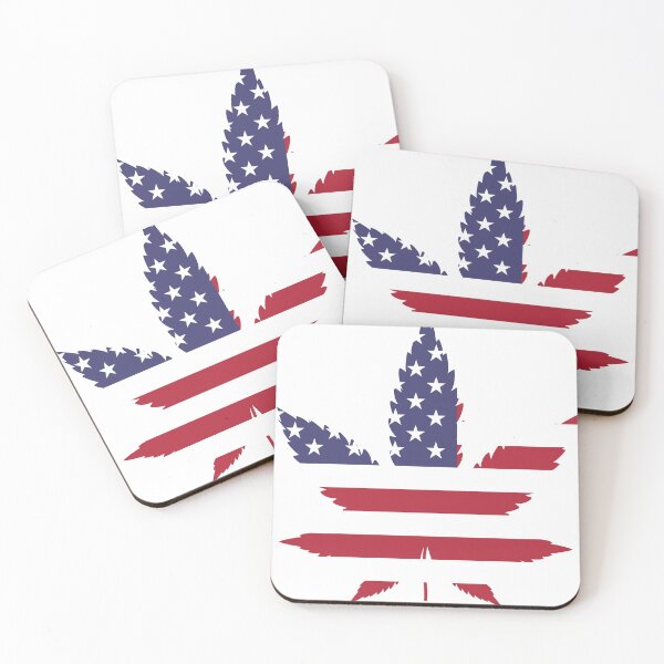 Item preview, USA Flag of Weed designed and sold by leen12 Art Designs Prints.
