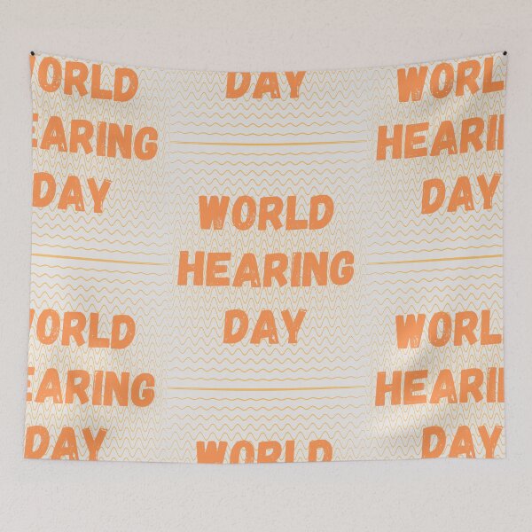 Item preview, World Hearing Day designed and sold by Simo0455.