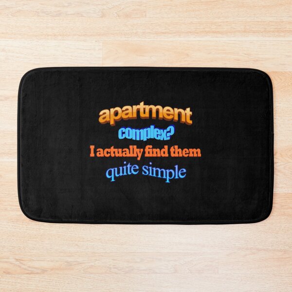 Item preview, apartment complex? I actually find them quite simple designed and sold by snazzyseagull.