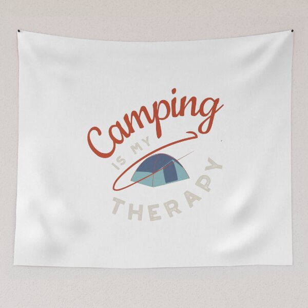 Item preview, Camping is My Therapy designed and sold by whyitsme.