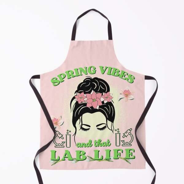 Item preview, Spring vibes and that lab life for chic scientist spring vibes for lab technician designed and sold by Lady-Frost.