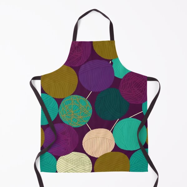 Item preview, Yarn Balls Jewel Tones Pattern designed and sold by Tanis-Tweedale.