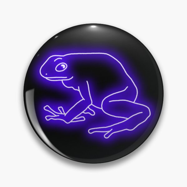 Item preview, Neon Frog - Indigo designed and sold by Shadarinth.
